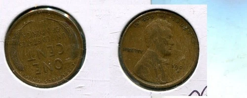 1909 S LINCOLN HEAD PENNY VF 7929T