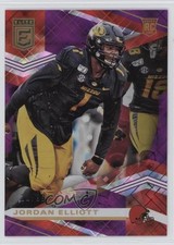 2020 Panini Donruss Elite Rookies Purple 21/99 Jordan Elliott #186 0h5x