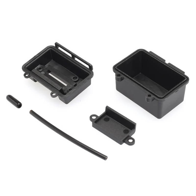 CEN RACING RECEIVER BOX (ANNTENA TUBE| DUST CAP) CEN-C16404