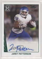 2021 Leaf Memories 1990 Base Green Spectrum 28/35 Jaret Patterson Auto 9r9