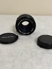 Vintage Canon FD 50mm F1:1.8 SC Breech Lock lens Video 