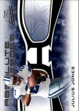 2006 Absolute Memorabilia Absolute Heroes Silver #6 Julius Jones /250 - FB