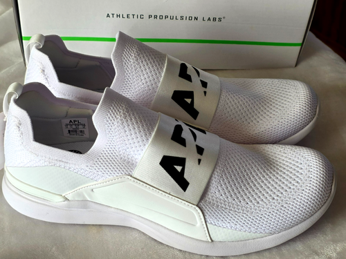 APL Athletic Propulsion Labs Mens Techloom Bliss Sneakers Triple White ...