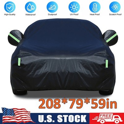 Universal Large SUV Car Cover Outdoor Waterproof Dust Sun All Weather Protection
