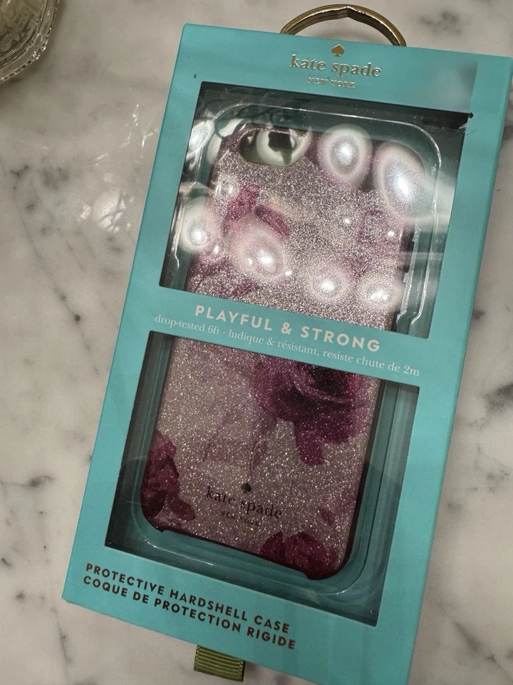 New Kate Spade Rose Symphony iPhone Case 7 Plus WIRU0662 - Multi - Image 4 of 4