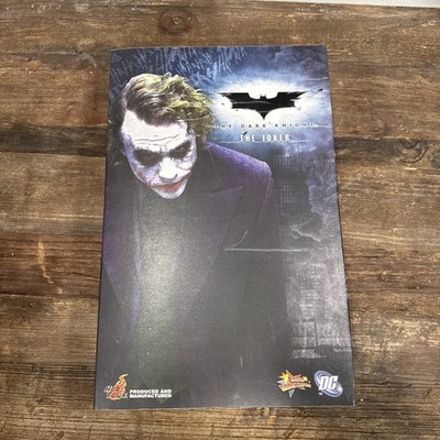 Hot Toys MMS 68 Batman Dark Knight TDK Joker Heath Ledger 12 inch Figure NEW