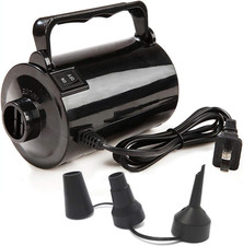 Electric Air Pump for Inflatable Pool Toys - High Power Quick-Fill Air Mattress