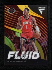 2022-23 Panini Flux Fluid Gold Prizm 3/10 Jabari Smith Jr #2 07rd