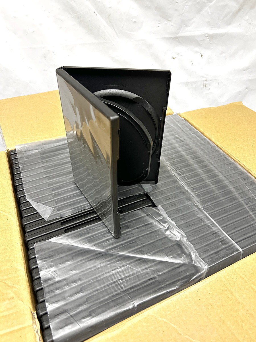100 PCS NEW MULTI-3 TRIPLE DVD CASE BOXES WITH SLEEVE, BLACK, DS/23