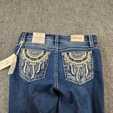Miss Me Mid-Rise Bootcut Jeans Dark Wash SR201BL Size 28 NWT