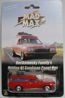 Mad Max Rockatansky Family Holden HJ Sandman Red Custom Hot Wheels 1/64