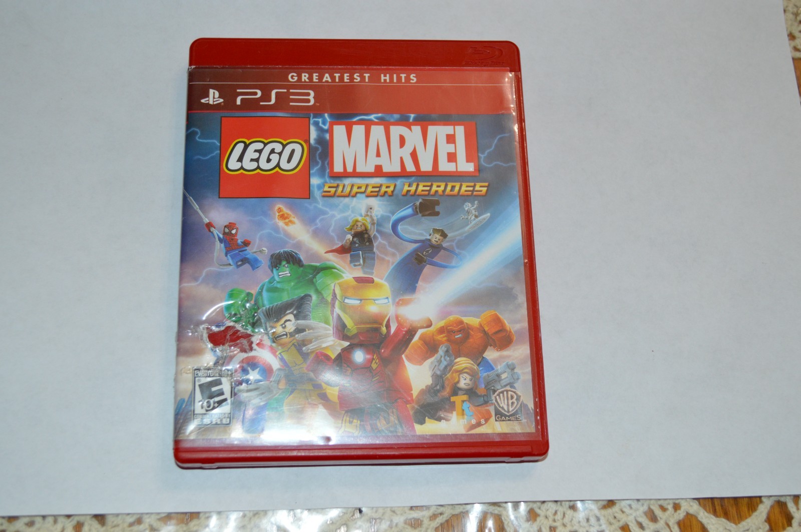 Lego: Marvel Super Heroes - Greatest Hits (Sony PlayStation 3, PS3)