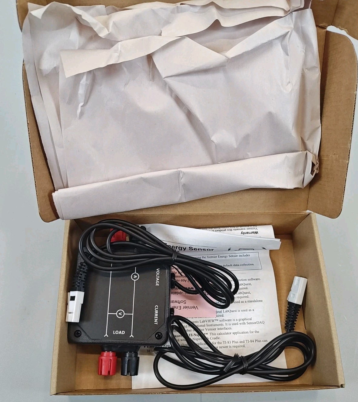 Vernier Energy Sensor VES-BTA New Open Box Free Shipping