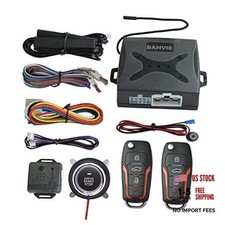 Car Alarm System Push to Start Ignition Kit, PKE Passive 1. without siren