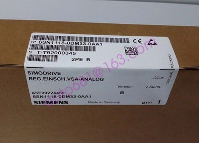 6SN1 118-0DM33-0AA1 NEW SIEMENS 6SN1118-0DM33-0AA1 DIGITAL CONTROL LOOP BLOCK