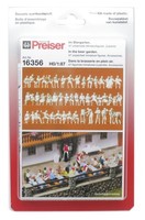 Preiser 16356 Im Biergarten Spur H0 1:87