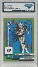 2022 Panini Donruss BO JACKSON #289 Premium Press Proof Gold 💎 DSG 10 Gem Mint