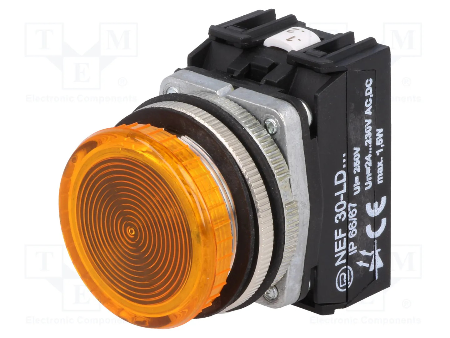PROMET NEF30-LDG-24-230V-AC/DC Control lamp