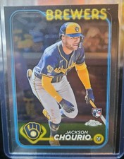 2024 Topps Chrome - Jackson Chourio #161 (RC)