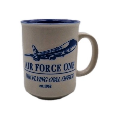 AIR FORCE ONE - THE FLYING OVAL OFFIC Coffee Cup Kaffeetasse Becher Sammeltasse