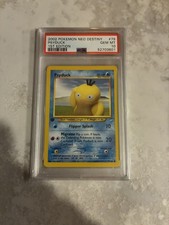 2002 POKEMON NEO DESTINY 1ST ED #79 PSYDUCK PSA 10