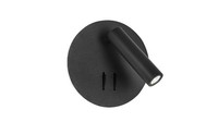 Nova Luce Penor Led-Wandleuchte Schwenkbar Schwarz 9W 780Lm 3000K IP20