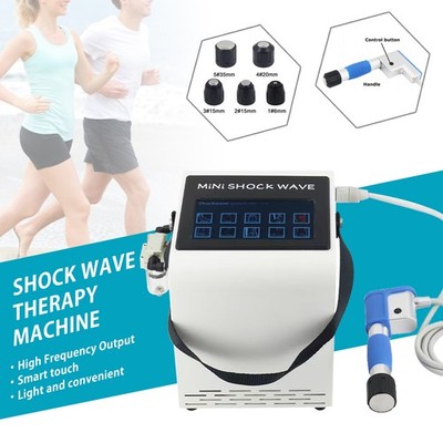 5 Heads Pneumatic Shock Wave Therapy Machine Body Pain Relief ED Treatment Salon