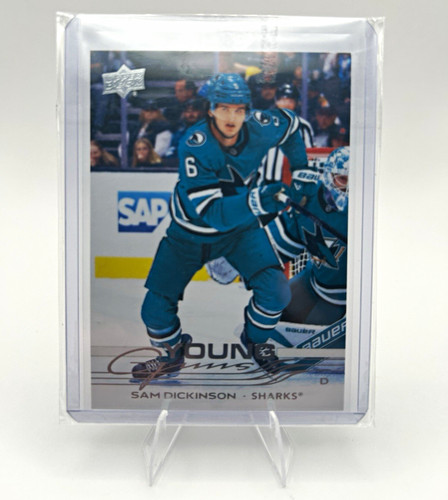 2025-26 Upper Deck Young Guns Sam Dickinson #479 rookie card