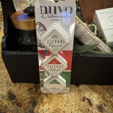 Tonic Studios - Nuvo Diamond Hybrid Ink Pads 3/Pkg - SANTA S WORKSHOP, 92N