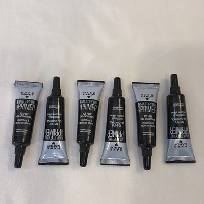 NEW Lot X 6 Hard Candy Matify Primer 12 HR Oil-Control /0.26 oz Ea/Travel Sz