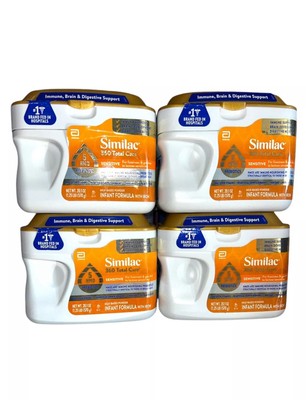 4* Similac 360 Total Care Sensitive Infant Formula Powder - 20.1oz