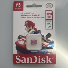 SanDisk Gaming 128GB Micro SD microSDXC Memory Card - SDSQXAO-128G-GNCZN