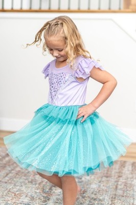Mermaid Party Dress Up Costume - Machine Washable Pretend Play Party Dress  (2... | eBay