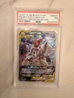 Pokémon 2019 Mewtwo & Mew GX SM191 TAG TEAM Full Art Promo PSA 7 Black Star