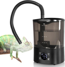 4L Reptile Fogger Mister, Reptile Humidifier with Integrated Water Tank Design f