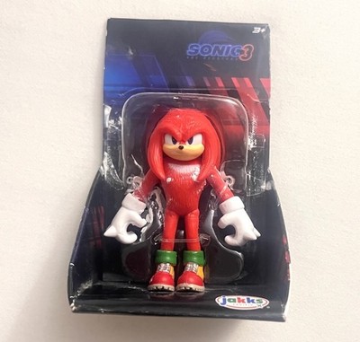 Sonic The Hedgehog 3 Movie KNUCKLES 2.5'' Action Figure Jakks Pacific 2024