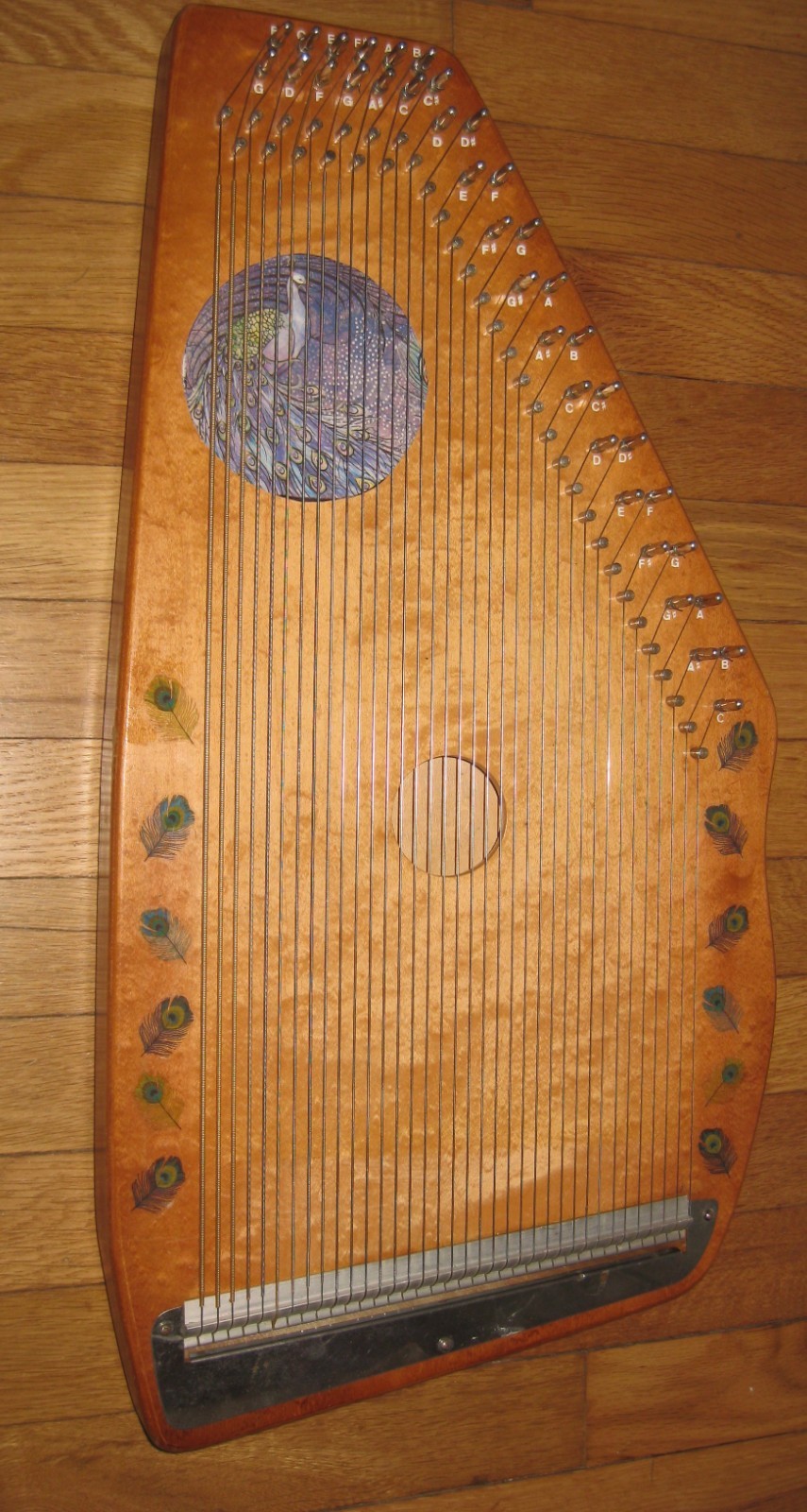 Therapy Harp Monochord Swarmandal INFINITY Tuning 444hz