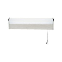 Weiß Chrom Badezimmerlampe Moderne Wandleuchte Leuchter 1X8W/T5 IP44 32X8 [Cm]