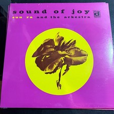 Sun Ra & The Arkestra – Sound of Joy LP 1974 Delmark Jazz Stereo 33 RPM