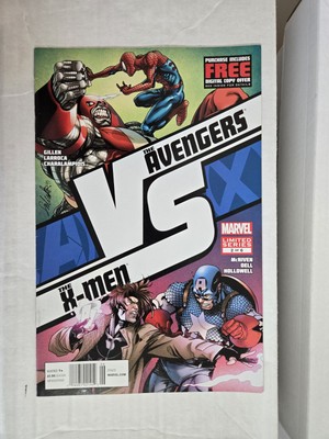 Avengers VS X-Men #2 Newsstand 1:50 Rare 1,977 Copies Marvel 2012 AvX VS Gambit