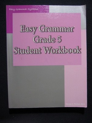 Easy Grammar Grade 5 Student Workbook [Paperback] Wanda-C-Phillips