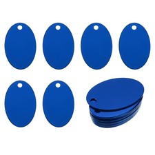 Aluminum Blank Tags Engraving Metal Stamping Blanks, for Number Tag, Dog Tag,...