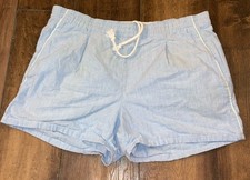 Vtg Jantzen Swim Trunks Shorts Blue Men's Size 34 Made in USA Lined Powder Baby