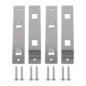 Bird House Hanger Bracket with Screws Stainless Steel Bird House Mounting Tools