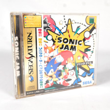 SONIC JAM Sega Saturn Spine Flyer Reg Jap Japan
