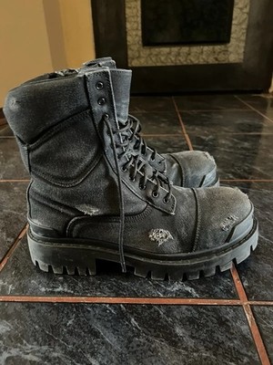Balenciaga Combat Strike Boots BLK 43