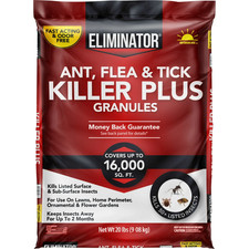 Eliminator Ant, Flea & Tick Killer Plus Lawn Insect Granules,