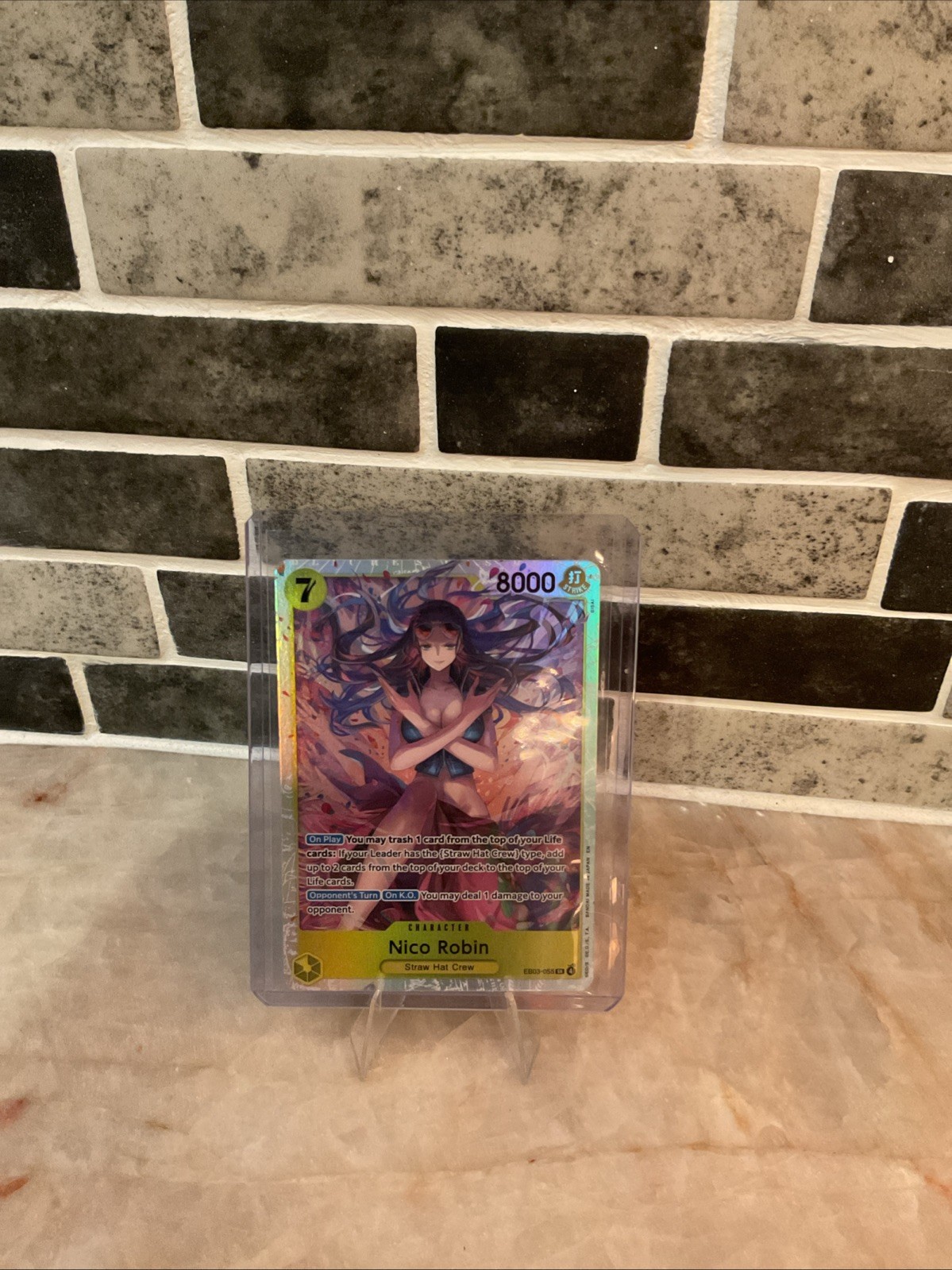 Nico Robin EB03-055 Extra Booster: One Piece Heroines Edition Foil