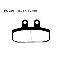 Bremsbelag BremsbeläGe EBC SFA256 Vorne FüR Aprilia Scarabeo 400 Ie 2006-2009