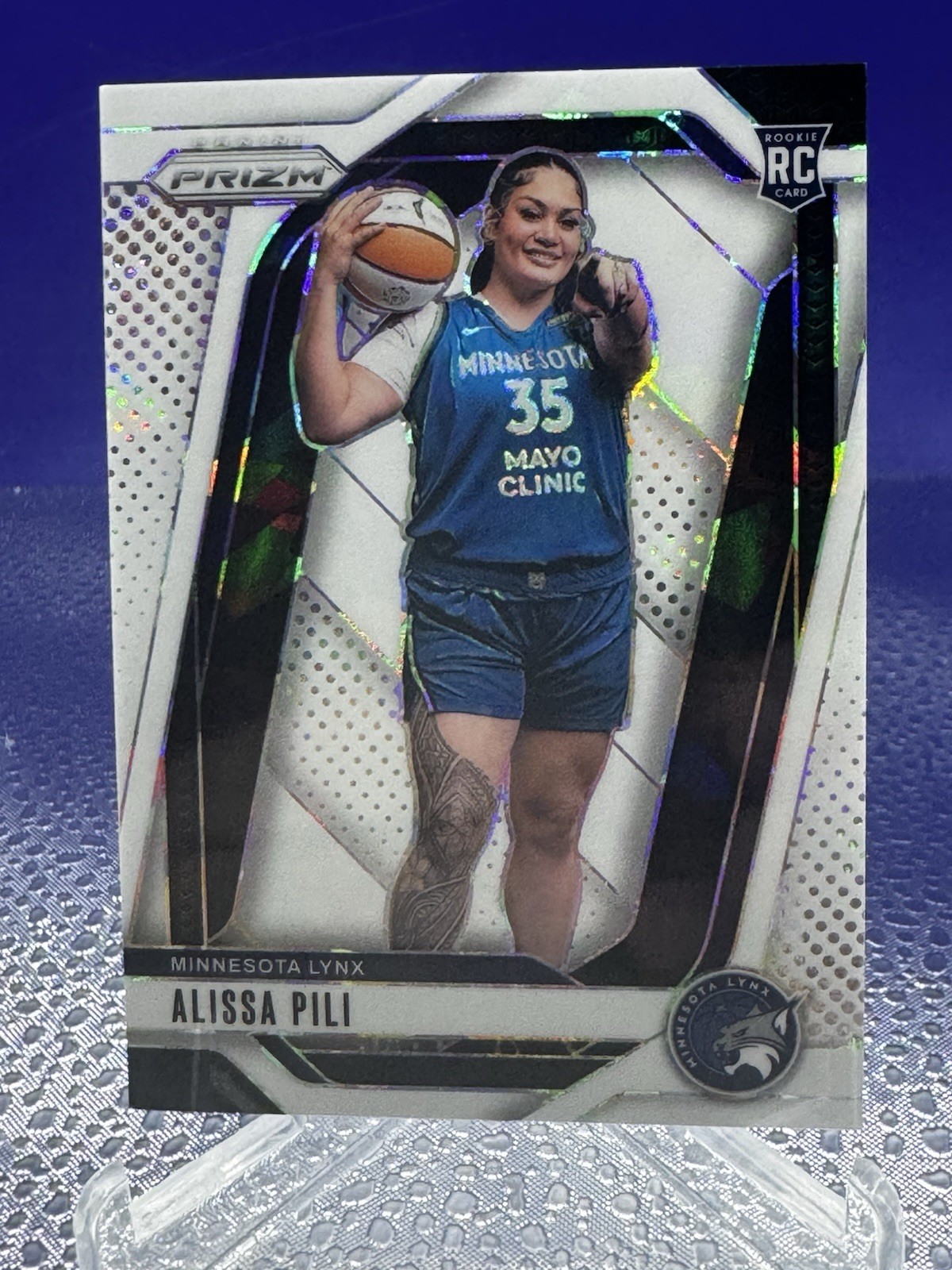 2024 WNBA Prizm Alissa Pili VARIATION /35 WHITE ICE SSP Rookie Card No. 150 📈🔥